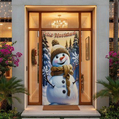 Fundas navideñas para puertas