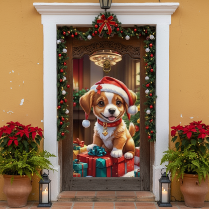 Fundas navideñas para puertas