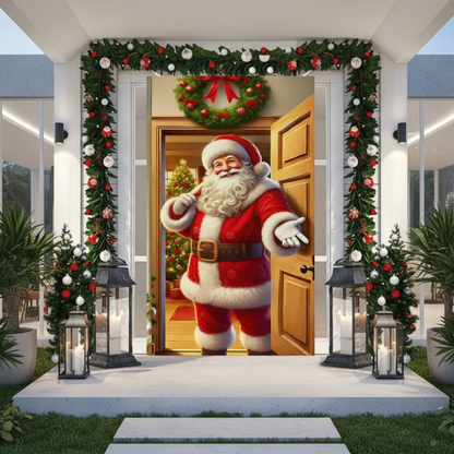 Fundas navideñas para puertas