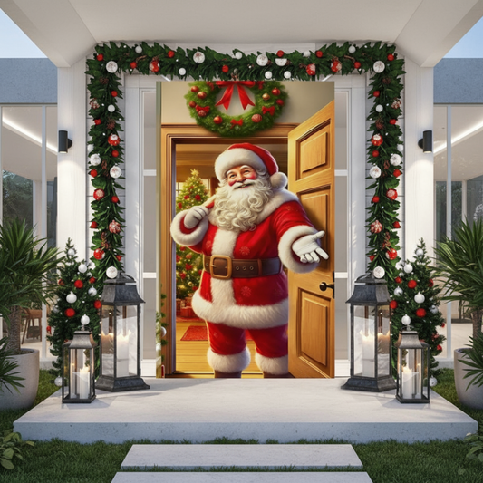 Fundas navideñas para puertas