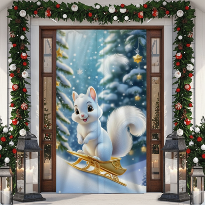 Fundas navideñas para puertas