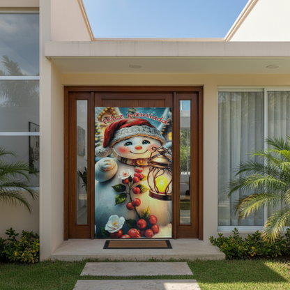 Fundas navideñas para puertas