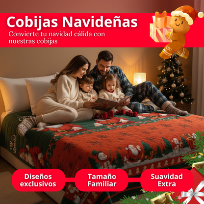 COBIJA PREMIUM ESPÍRITU NAVIDEÑO
