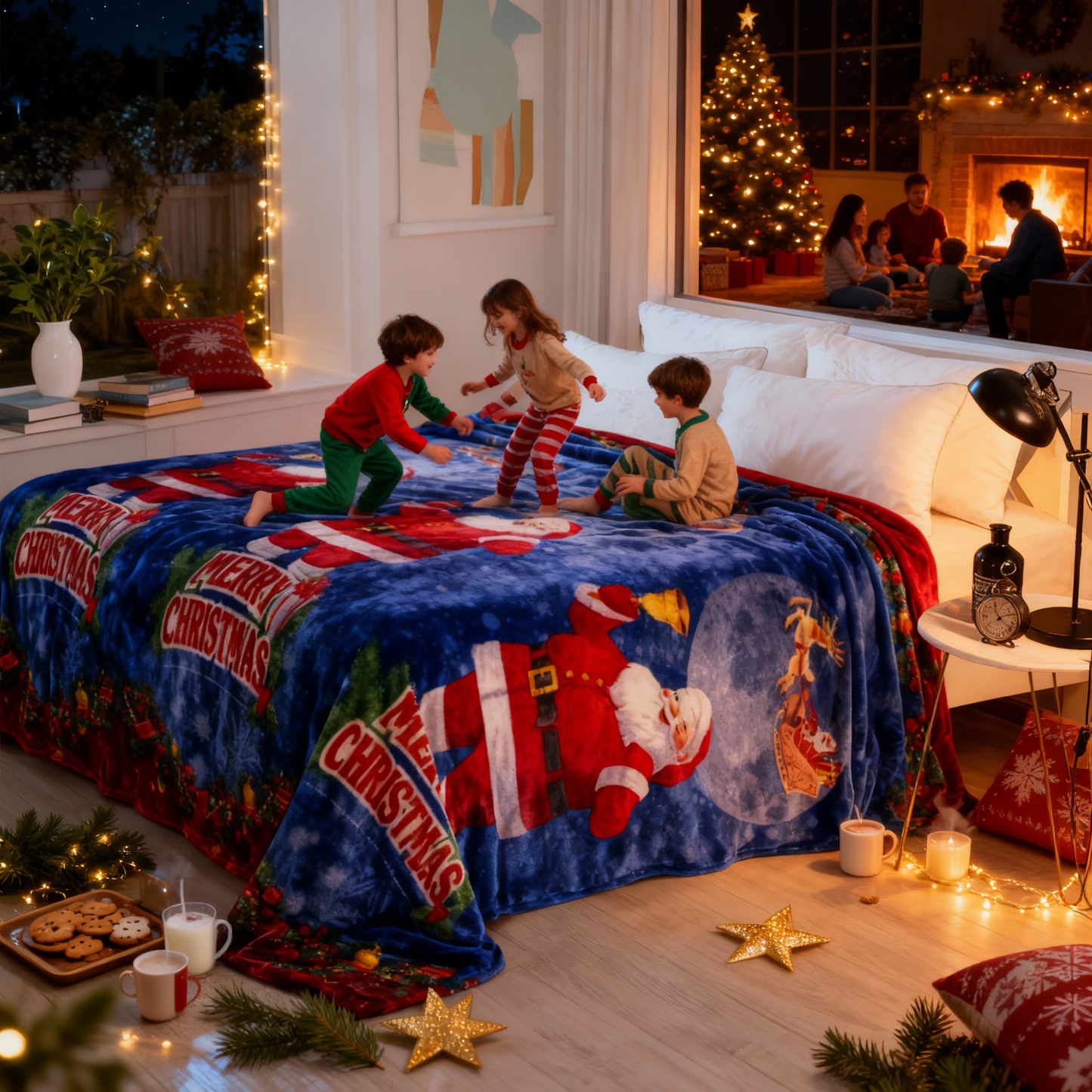 COBIJA PREMIUM ESPÍRITU NAVIDEÑO