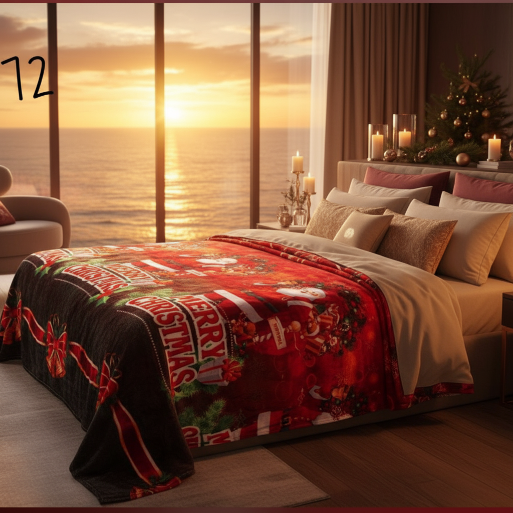 COBIJA PREMIUM ESPÍRITU NAVIDEÑO