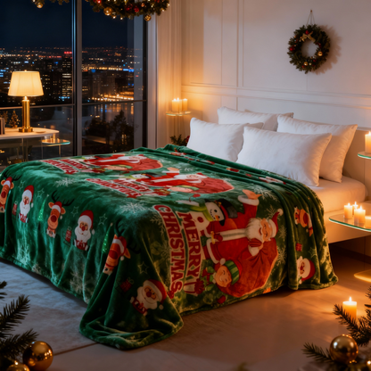 COBIJA PREMIUM ESPÍRITU NAVIDEÑO