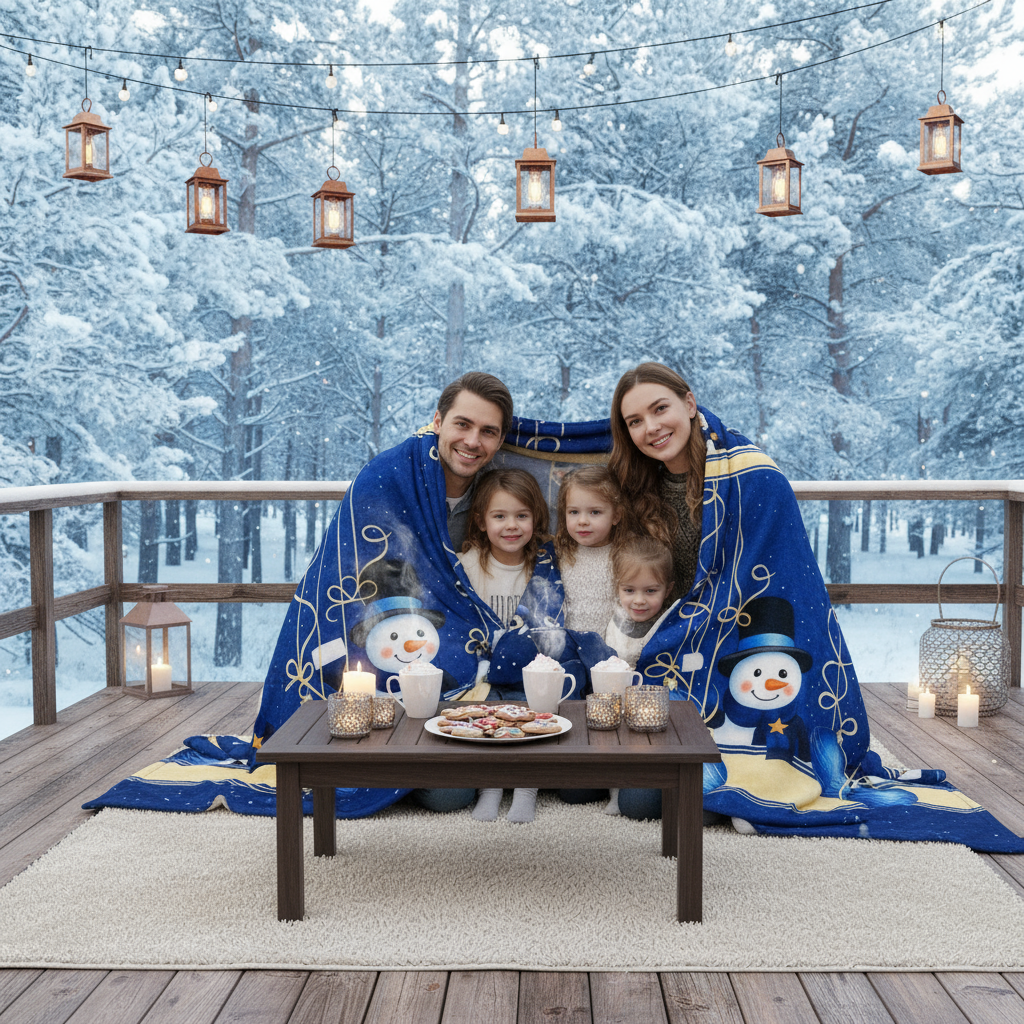 COBIJA PREMIUM ESPÍRITU NAVIDEÑO