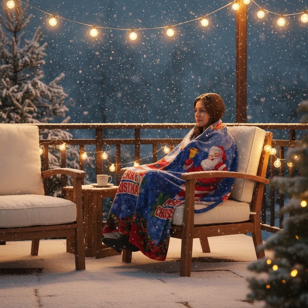 COBIJA PREMIUM ESPÍRITU NAVIDEÑO