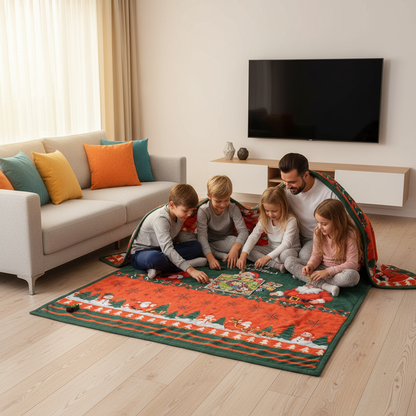 COBIJA PREMIUM ESPÍRITU NAVIDEÑO