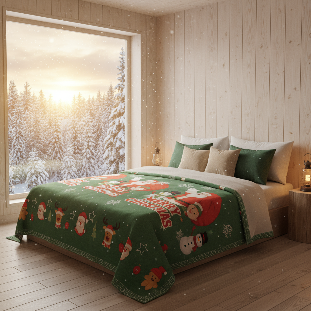 COBIJA PREMIUM ESPÍRITU NAVIDEÑO